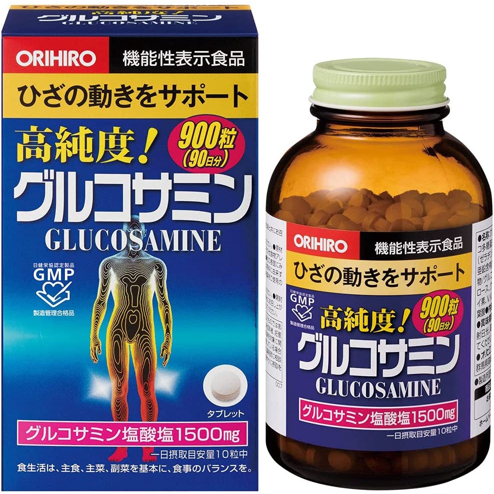 [現貨]ORIHIRO高純度 葡萄糖胺 900錠