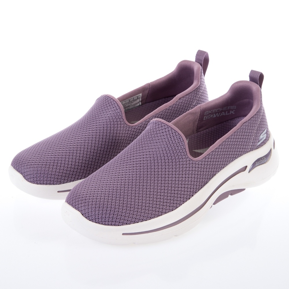 【RTG】零碼 SKECHERS GOWALK ARCH FIT 紫色 健走 懶人鞋 編織 24.5 124401MVE