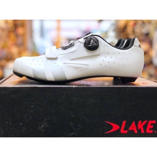 LAKE CX218 公路碳纖卡鞋(白銀色 42) 公路車卡鞋/自行車卡鞋/腳踏車卡鞋/車鞋