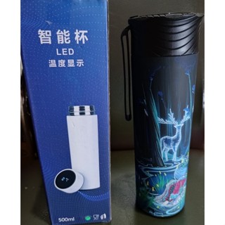 2小時快速出貨 測溫保溫瓶 480ml 保溫瓶 隨身瓶 隨手瓶 水壺 水杯 LED溫度顯示 咖啡杯 隨行杯