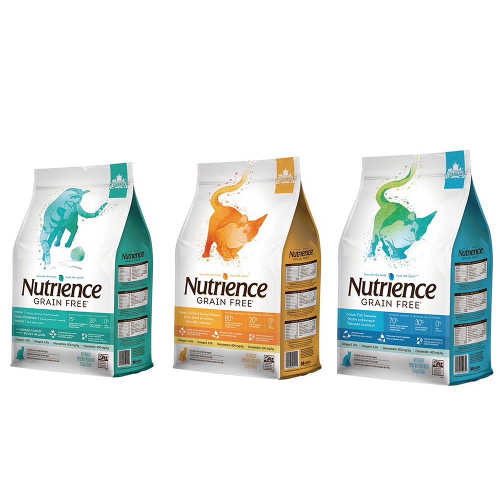 【Nutrience 紐崔斯】無穀養生貓糧-全齡貓/室內貓(1.13kg/2.5kg/5kg)│貓飼料 WDJ推薦