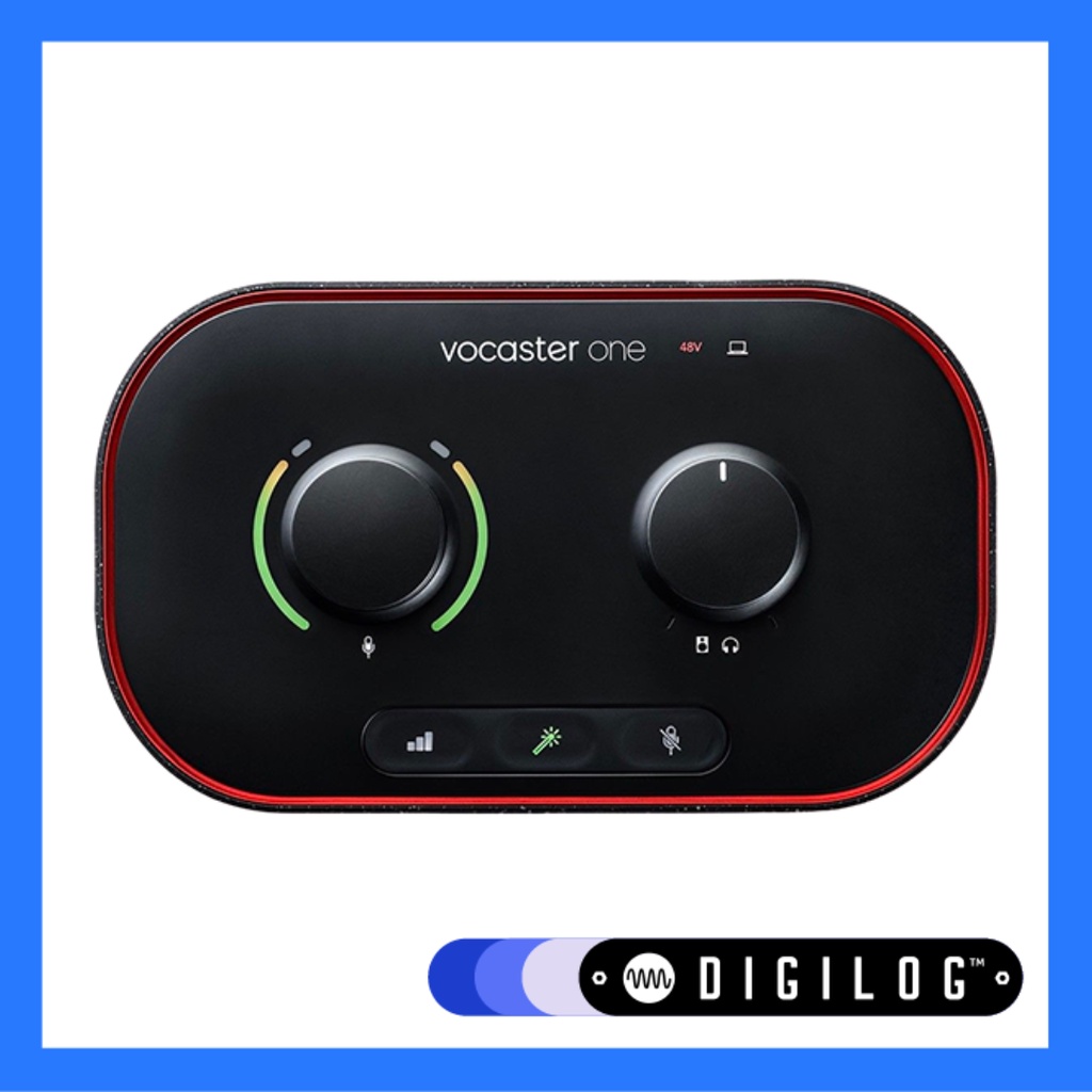 Focusrite Vocaster One 錄音介面 Podcast 直播專用聲卡