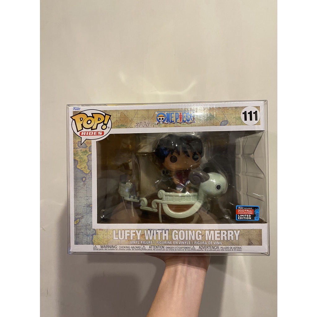 Funko POP 111 Luffy With Going Merry OnePiece 海賊王 魯夫 前進梅利號