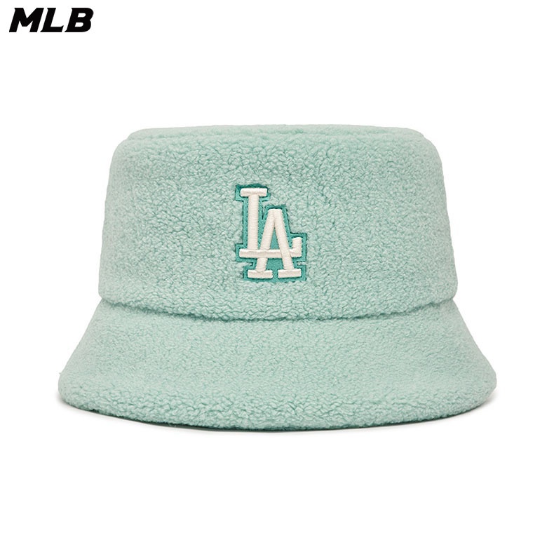 MLB 漁夫帽 FLEECE 羊羔絨 絨毛系列 洛杉磯道奇隊 (3AHTF0126-07BLL)【官方旗艦店】