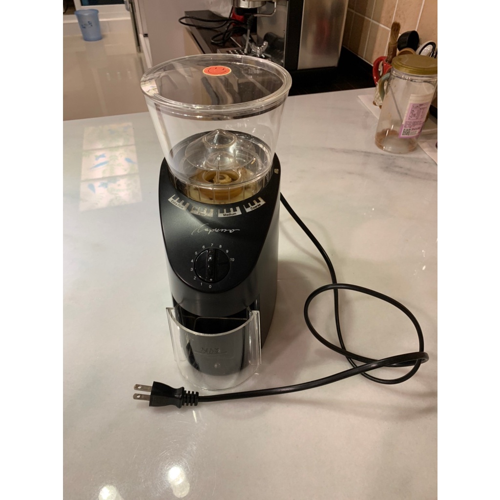 【二手】Capresso 卡布蘭莎 電動多段式 錐形刀盤磨豆機 CP-560