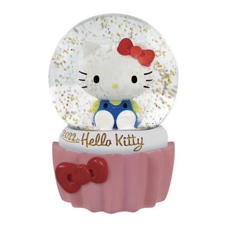 全新 7-11 夢幻聖誕水晶球 Kitty杯子蛋糕水晶球 kitty貓
