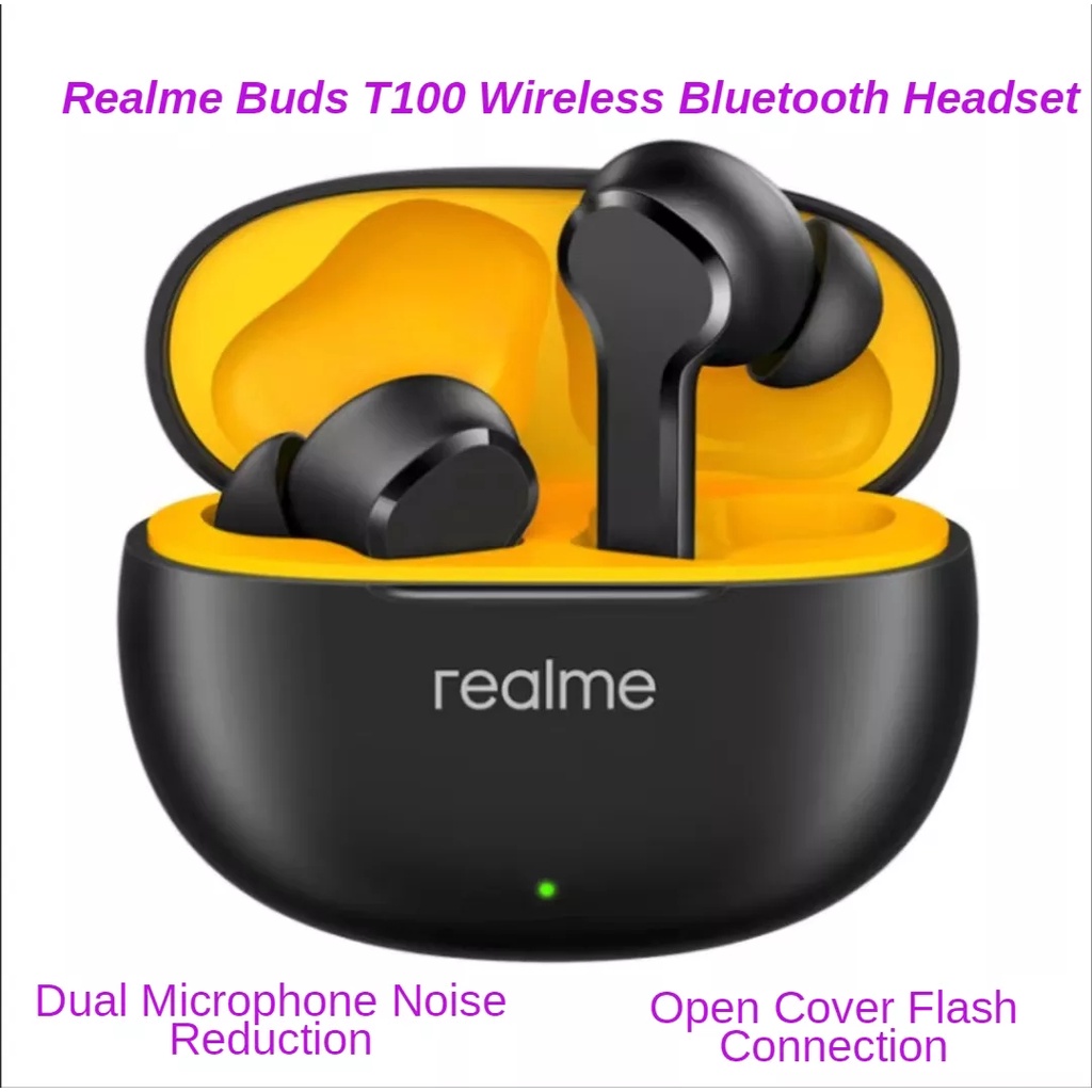 realme Buds T100真無線藍牙耳機 通話降噪 手機通用