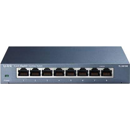 [二手]TP LINK SG108 8埠 專業級Gigabit 交換器