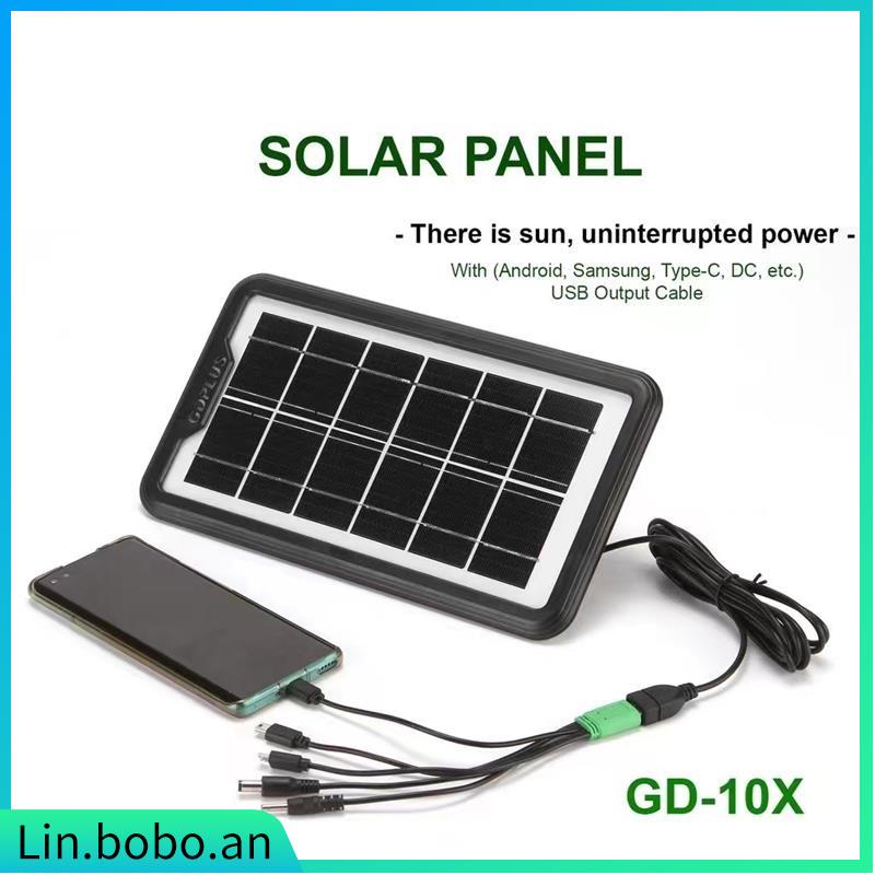 GD Plus GD-10X/GD-100 Solar Panel High Quality 6V Universal