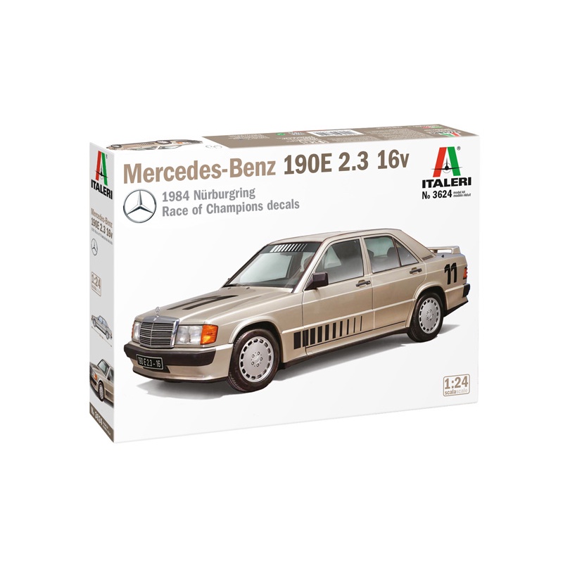 【好時多模】(現貨) ITALERI 3624 1/24 Mercedes-Benz 190E 2.3 16v老賓士