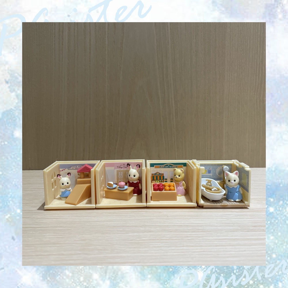 Sylvanian Families日本森林家族 動物松鼠兔子玩具 扭蛋/盒玩 二手物品出清便宜賣