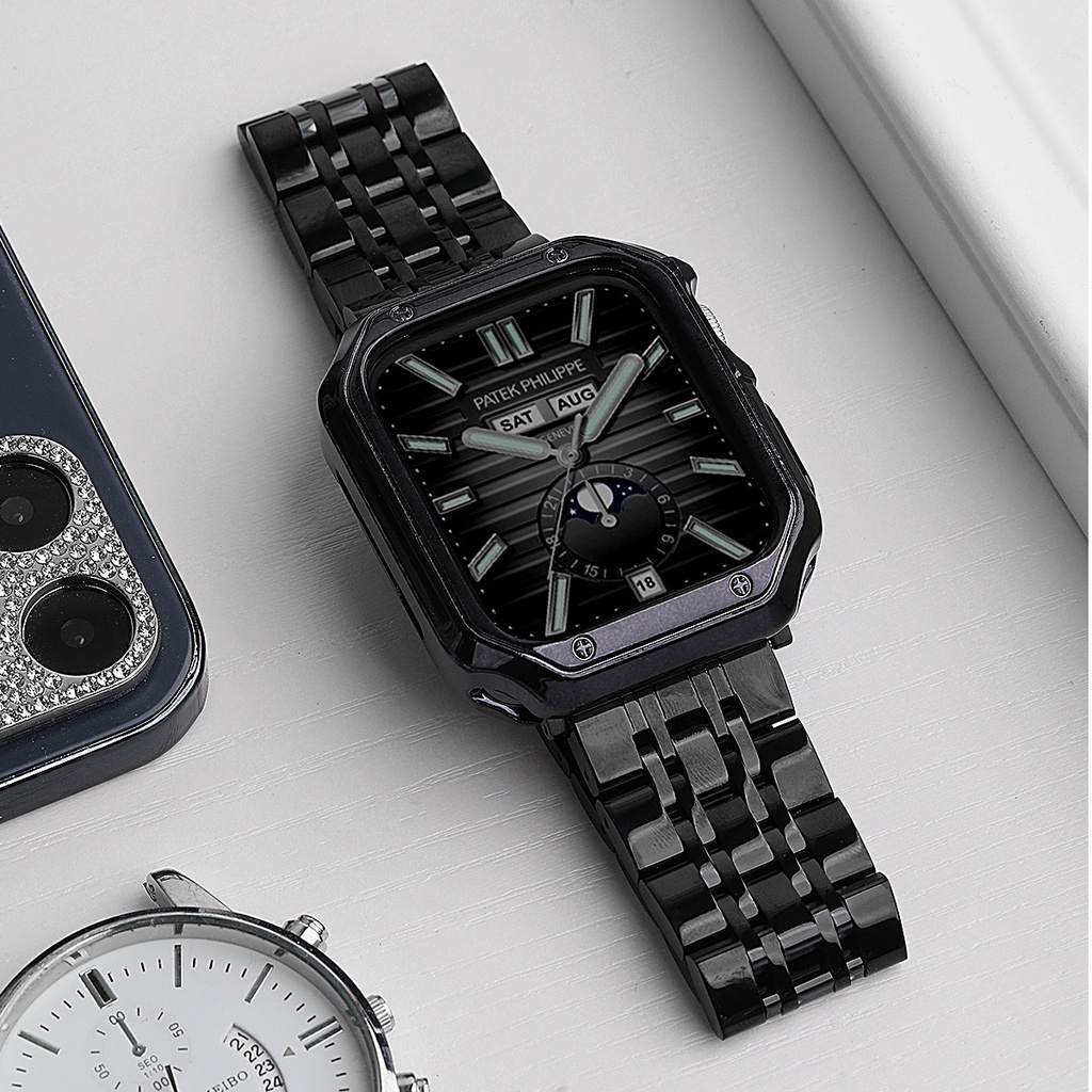 【錶殼+錶帶】適用 Apple Watch 11代 10代 9 8 7 6 5 Ultra3 SE3 蘋果錶殼 46mm