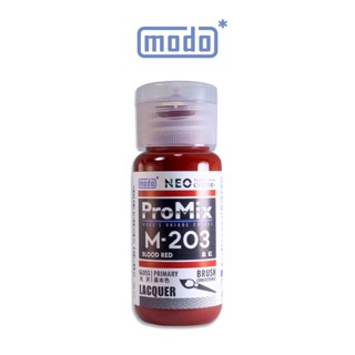 【modo摩多製造所】 NEO M-203 M203血紅色/30ML/模型漆｜官方賣場
