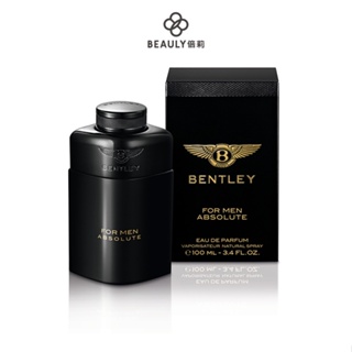 Bentley賓利 Absolute 絕對自信男仕淡香精100ml 《BEAULY倍莉》男性香水 男士香水 聖誕禮物