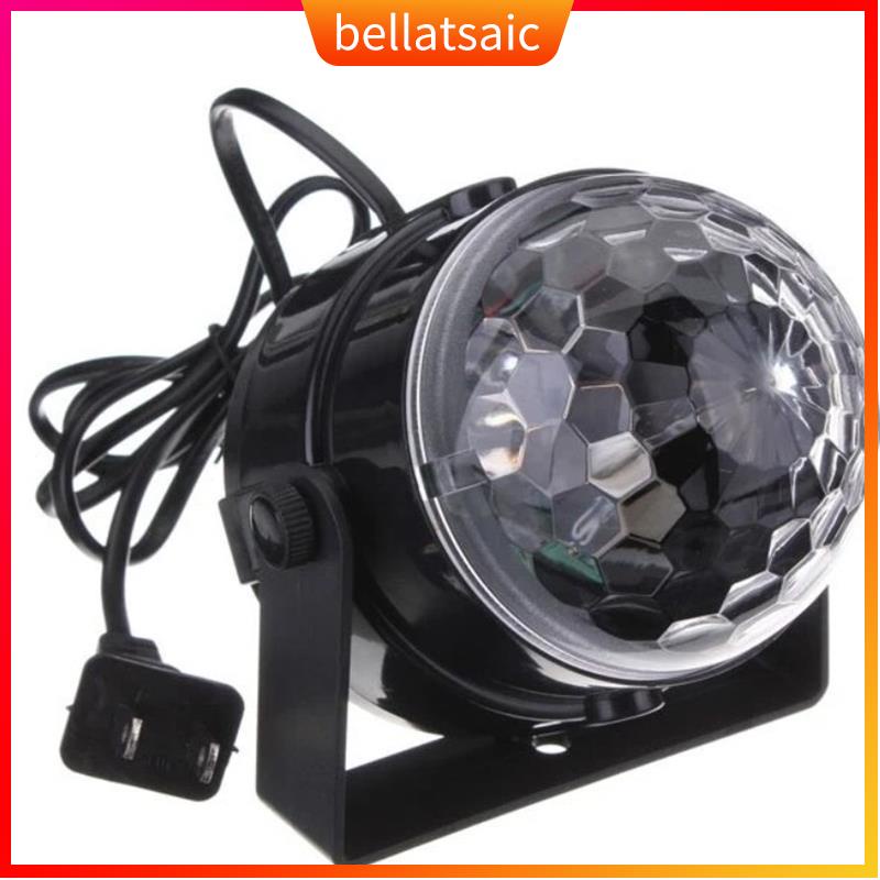5W RGB Crystal Magic Ball Effect Stage Light Voice Control P