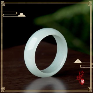 【玲瓏閣】附證書 天然a貨翡翠戒指 玉戒指 指環 玉石戒指 緬甸玉 戒指