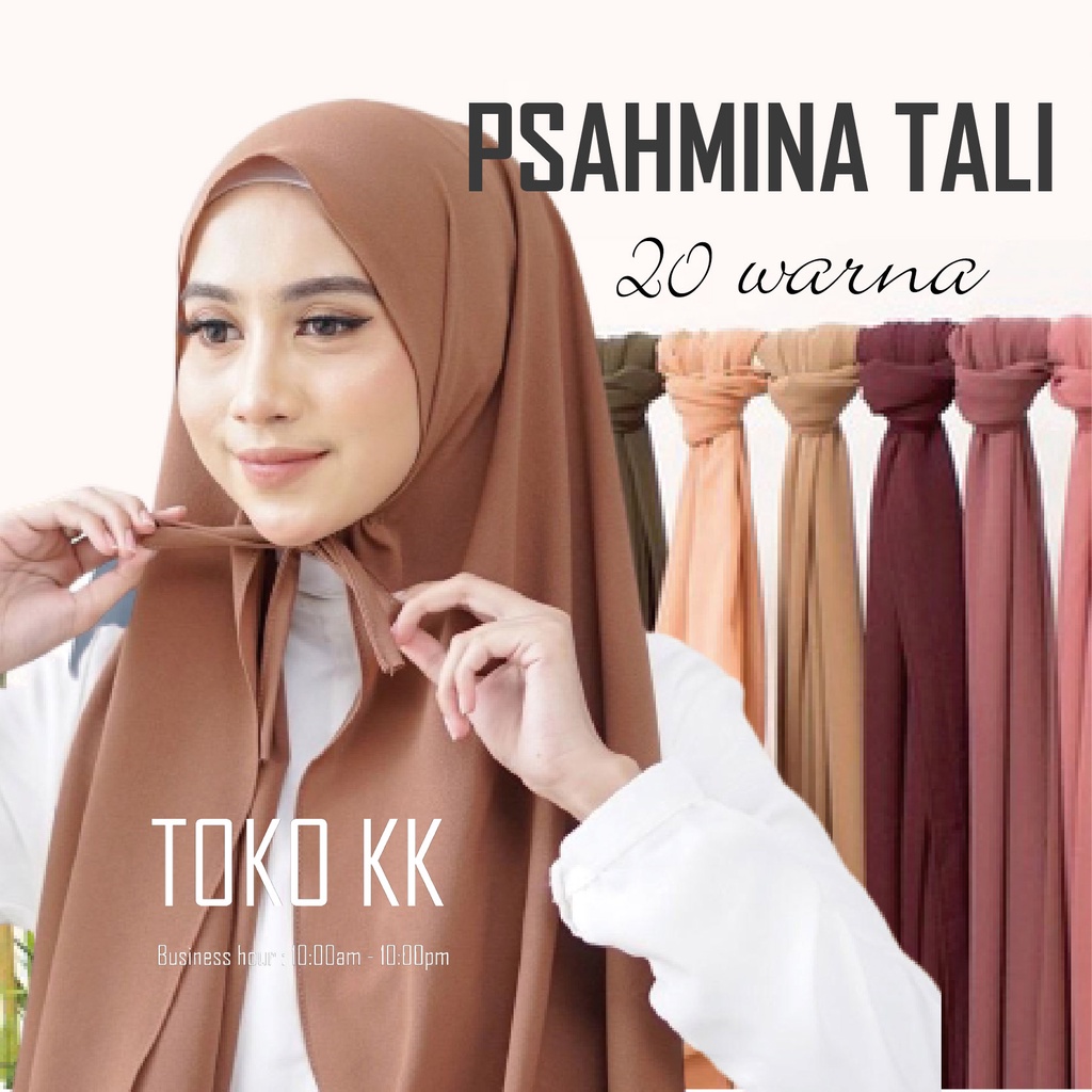 Hijab segi empat jilbab kerudung pashmina 圍巾 pasmina KH10