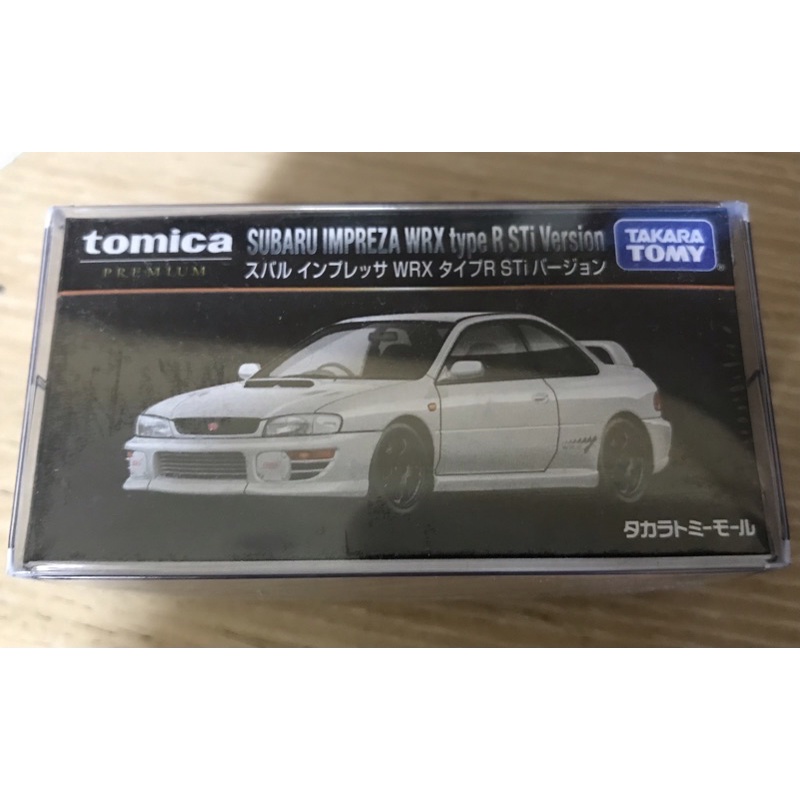 tomica shop 限定 premium 黑盒 Subaru 白