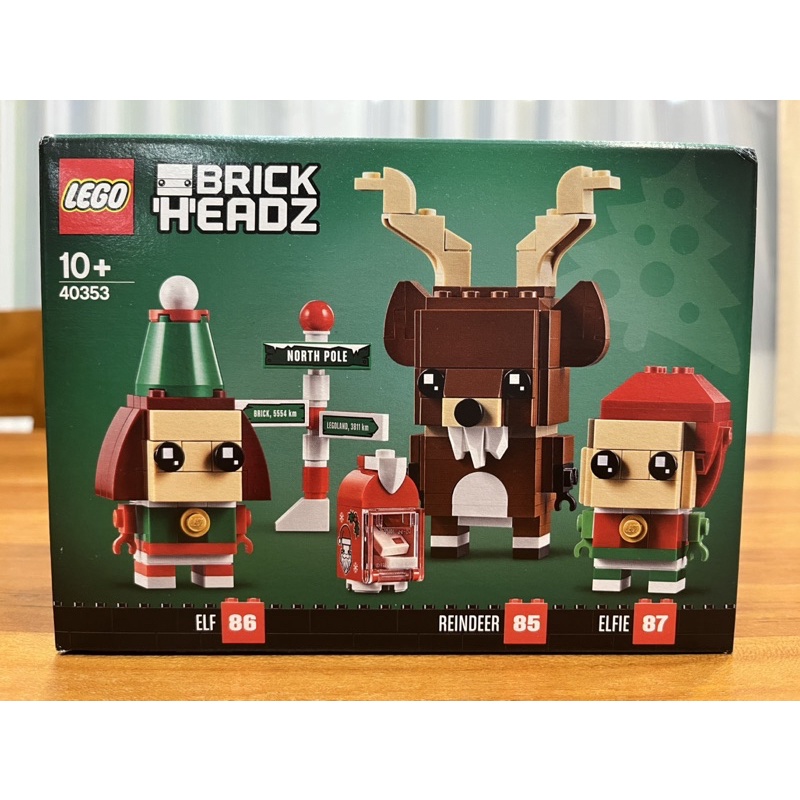 LEGO 40353 Elf &amp; Reindeer &amp; Elfie 樂高-聖誕精靈與麋鹿 #Brick Headz