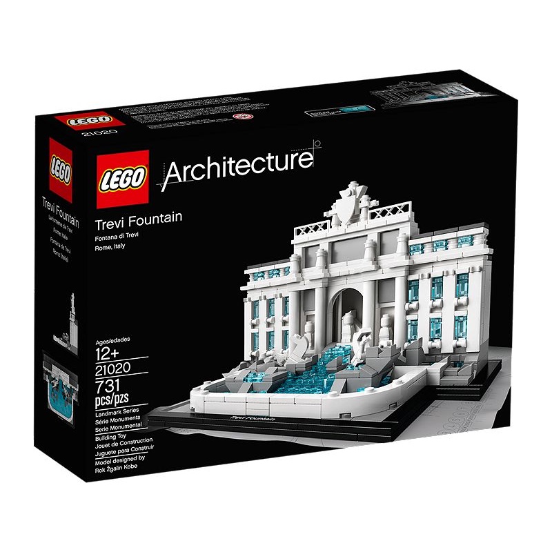【GC】LEGO 21020 Architecture Trevi Fountain 特萊維噴泉