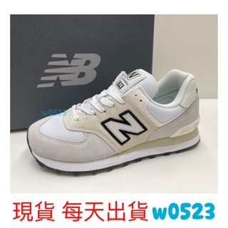 現貨 New Balance 男女鞋 574系列 復古運動鞋 休閒鞋 麂皮 U574WB2 情侶鞋 米白色