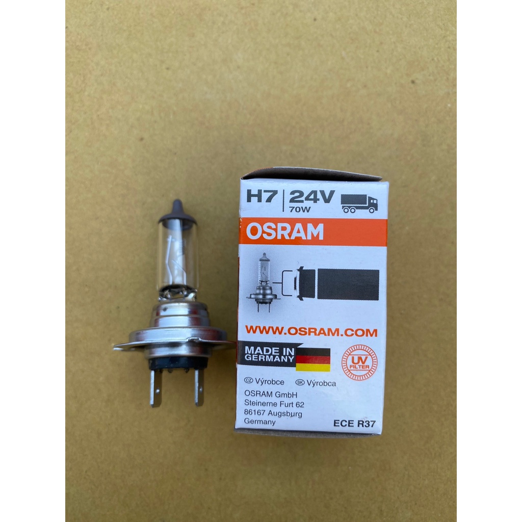 OSRAM H7 24V 24伏特 歐司朗 燈泡 大燈燈泡 霧燈燈泡 德國製 64215 原廠公司貨