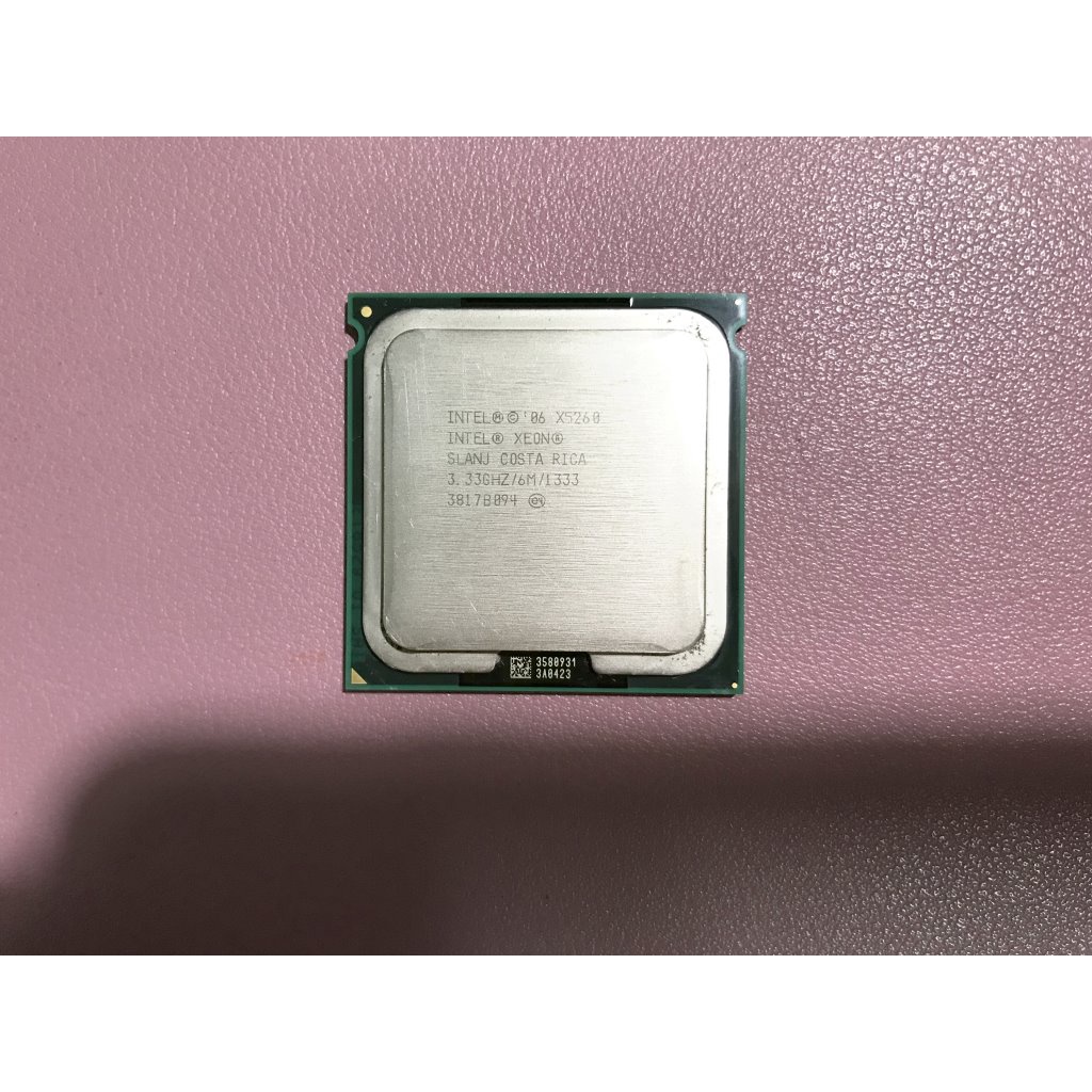 INTEL XEON X5260 CPU LGA771 已改 LGA775 可用