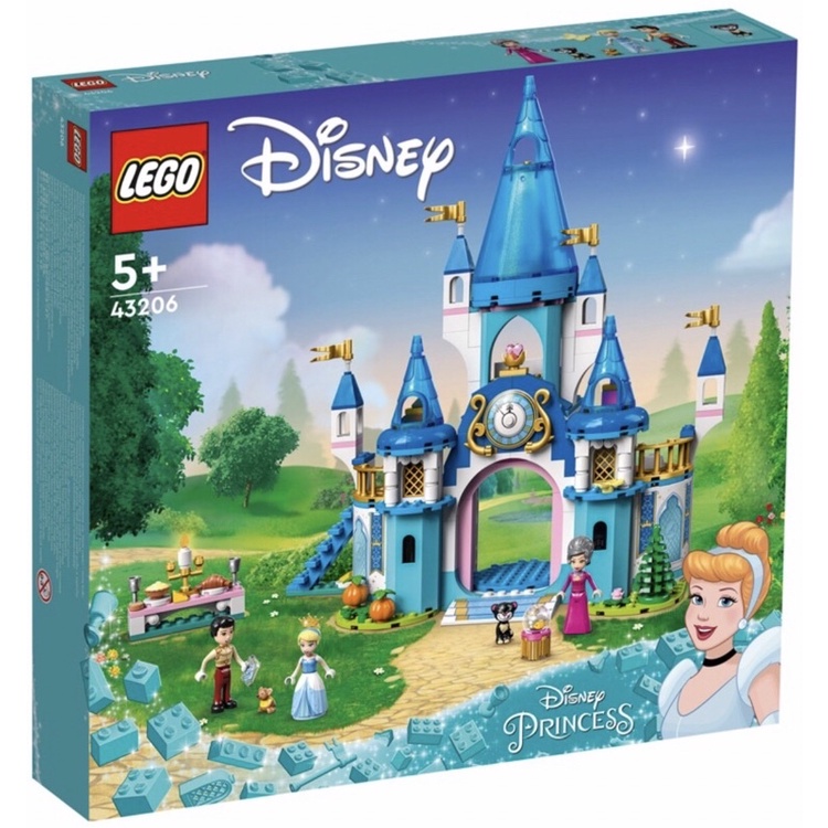 🔺彰化｜簡單生活🔺 LEGO 樂高 43206 灰姑娘和白馬王子的城堡