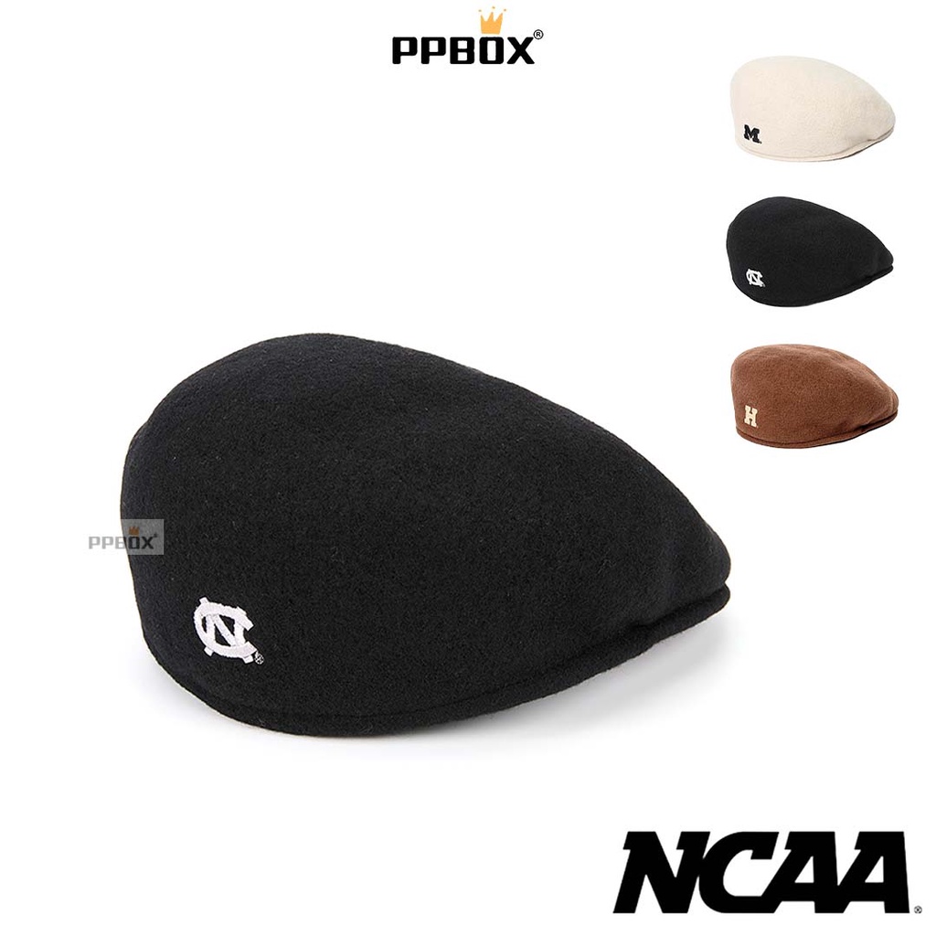 NCAA 刺繡 校徽 羊毛 小偷帽 72555885 秋冬 帽子 貝雷帽 英倫風 新衣新包