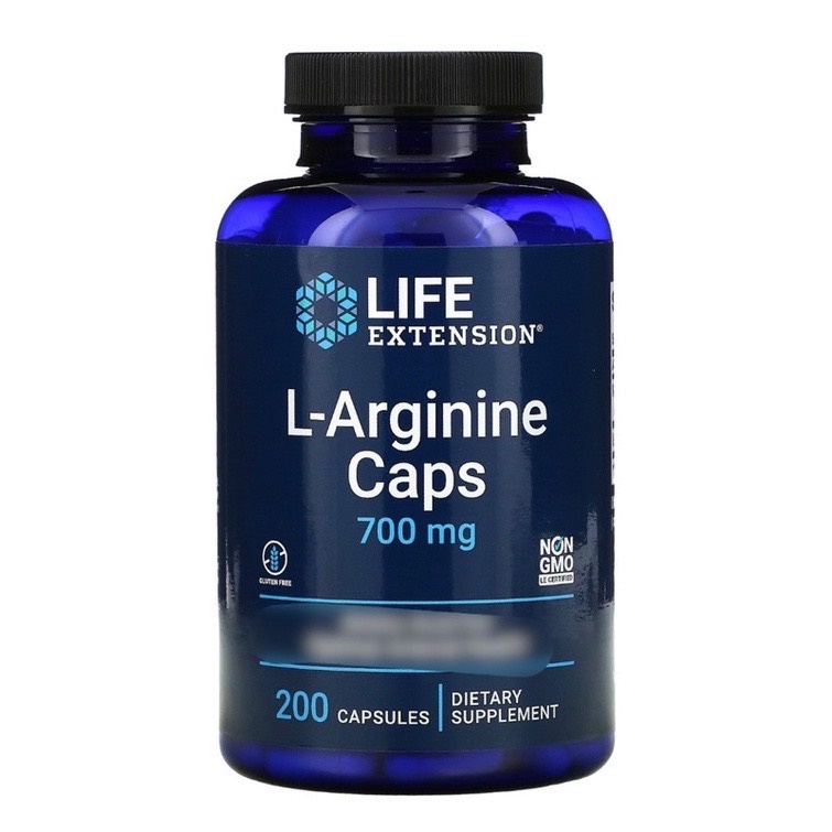 Life Extension 美國原裝 左旋精氨酸 男性保健 L-Arginine 700mg 200顆 委任代購