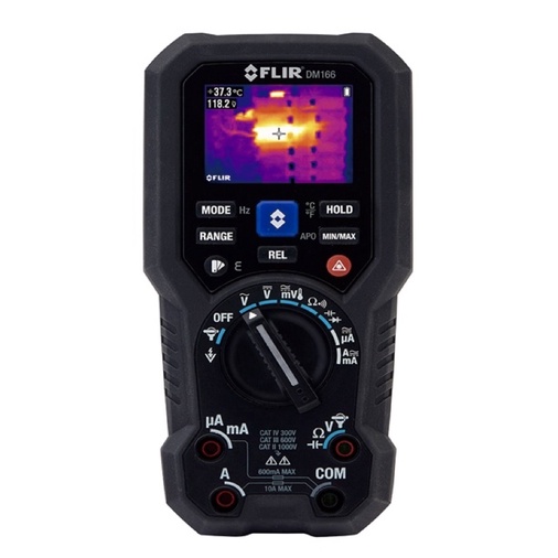 FLIR DM166紅外線熱影像儀真有效值數位萬用表熱像儀+三用電錶