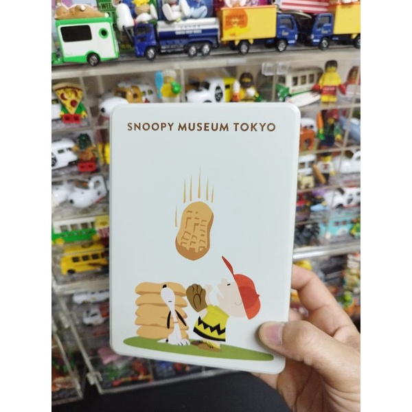 日本 東京 snoopy 史努比 博物館 花生 限定 鐵盒 收納盒 餅乾盒 餅乾罐