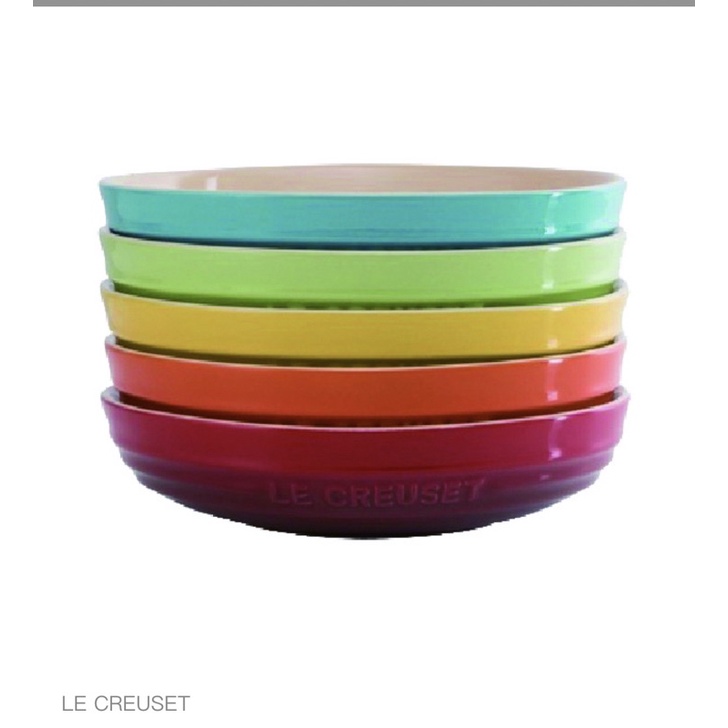 LE CREUSET 深圓盤組五入 20cm