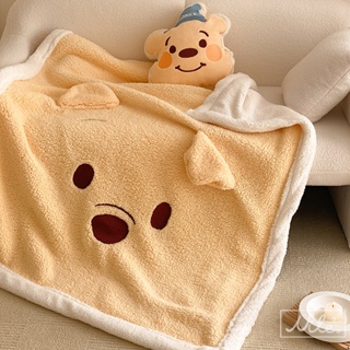 台灣出貨【NiteNite】 ★迪士尼卡通雙層加厚羊羔絨毛毯★ 可愛 迪士尼 溫暖 珊瑚絨 毯子 毛毯 沙發蓋毯