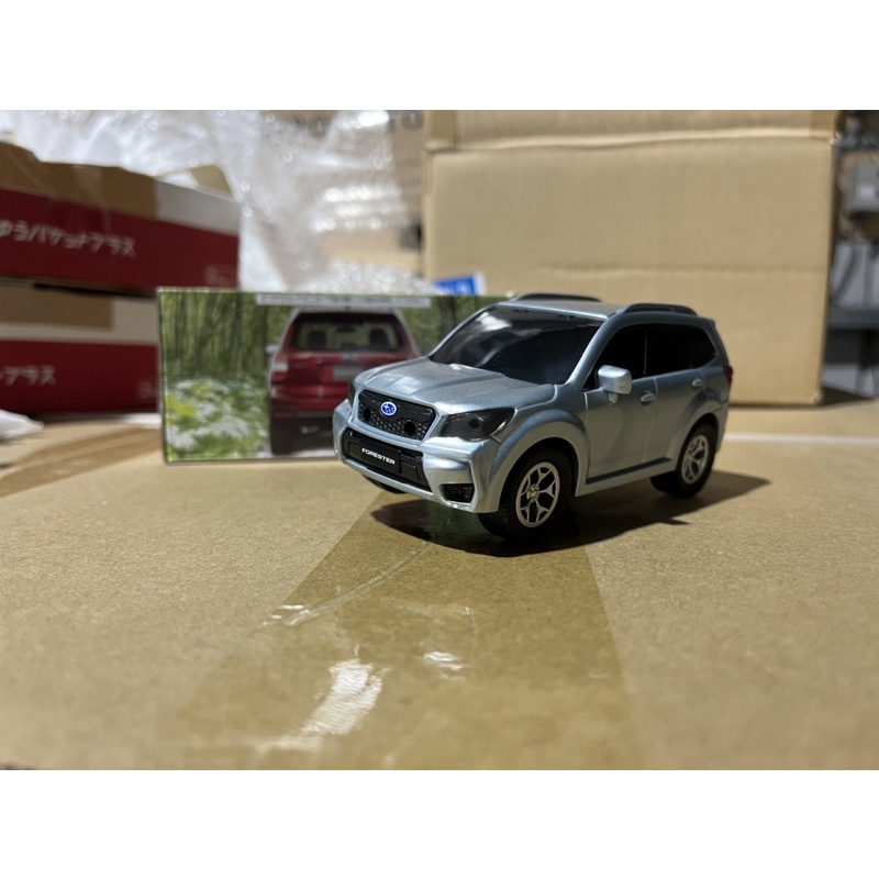 Subaru forester  銀色 1/43 日規模型車