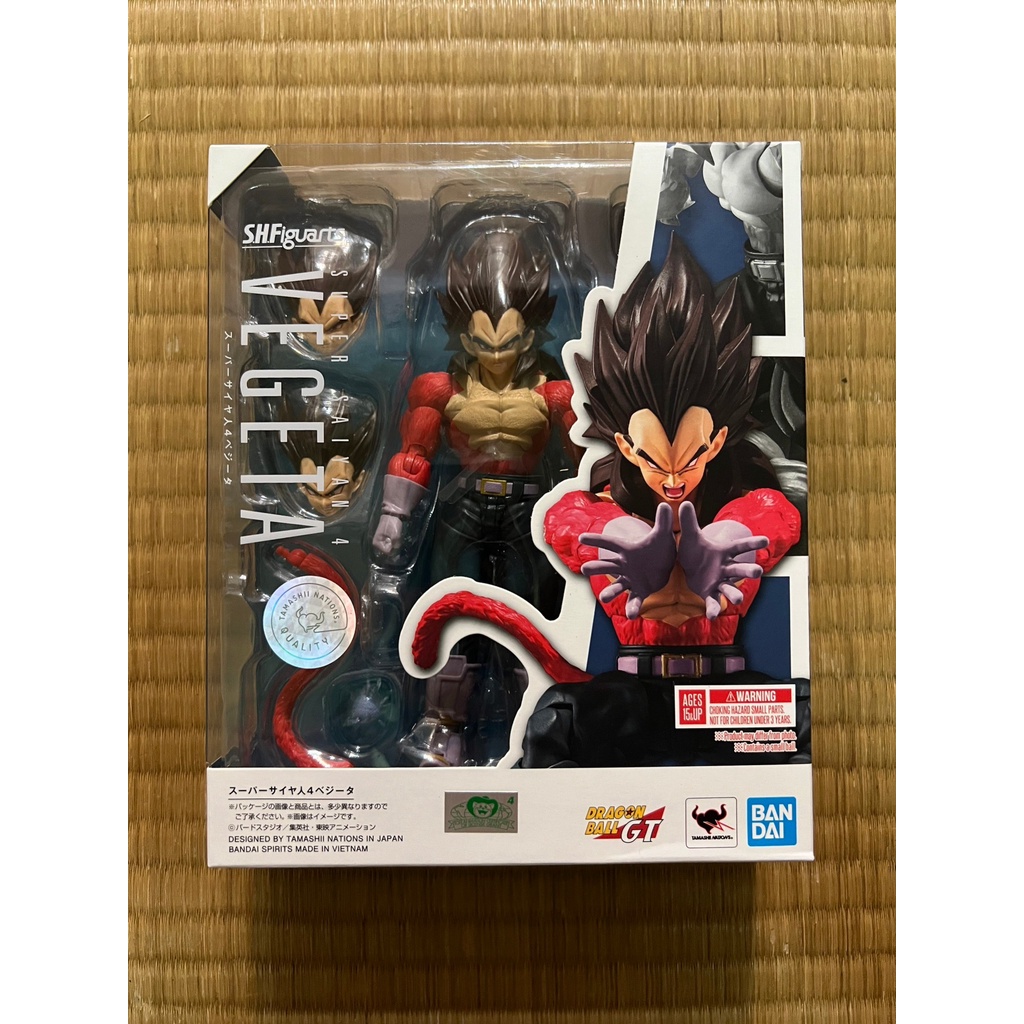 全新 現貨 代理 S.H.Figuarts 七龍珠 GT SHF 超級賽亞人4 超四 達爾 貝吉塔 貝基塔 可動