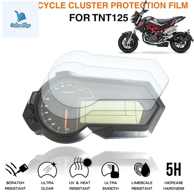 2 件裝摩托車儀表保護 TPU 膜適用於 BENELLI TNT135 TNT125(BJ125-3E)