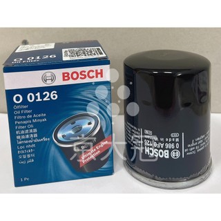 《京大冠》BOSCH 機油芯 O 0126 Honda ACCORD CITY FIT CR-V