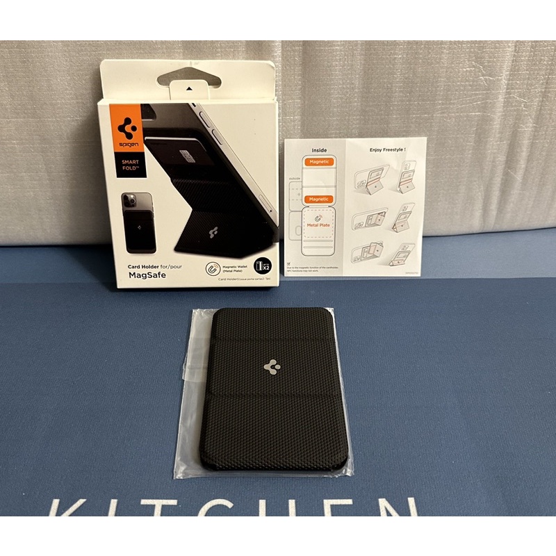 全新 韓國 spigen Magsafe 磁吸 支架 卡夾 14pro 13pro 12Pro 適用