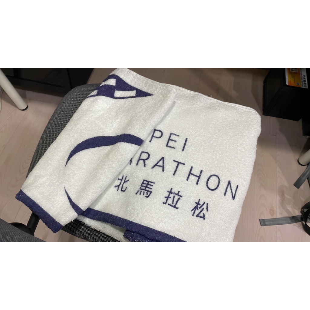 2022 台北馬拉松 完賽 毛巾 浴巾 運動毛巾