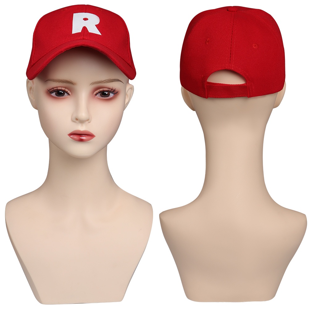 Rockford Peaches 角色扮演棒球帽帽子紅色女裝道具