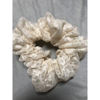 日本品牌accessories blossom 蕾絲髮束 大腸圈 髮飾