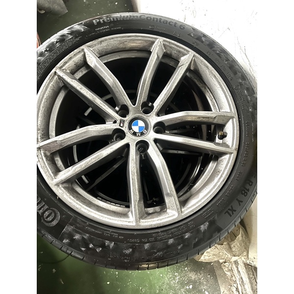 BMW G30原廠18吋輪胎+框 自取