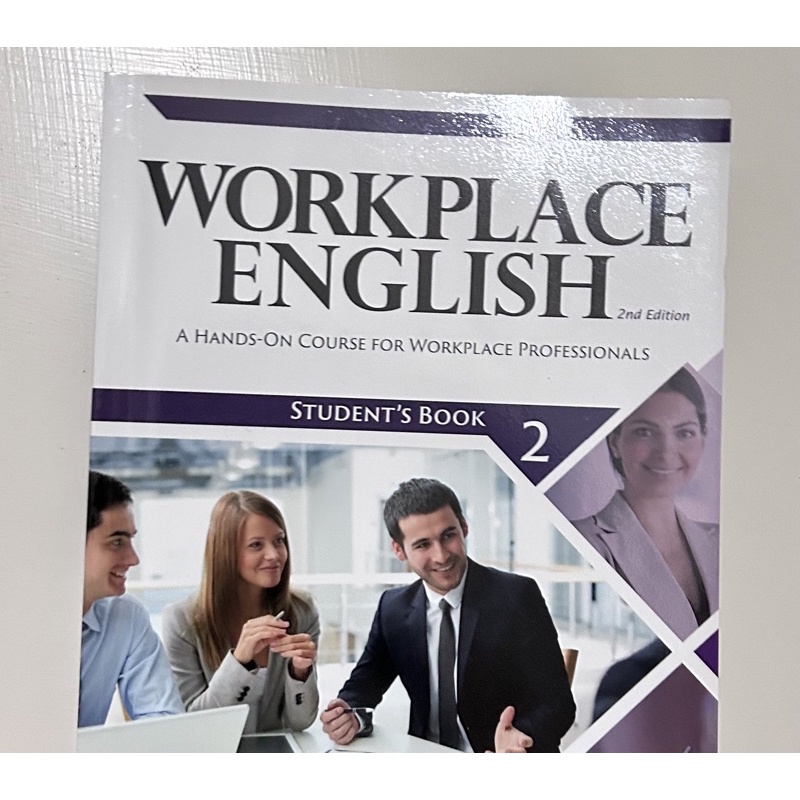 Workplace English 2 大學用書 英文書 課本 二手書