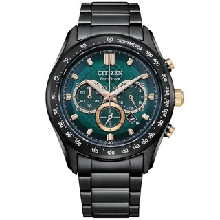 【聊聊甜甜價】CITIZEN 星辰 Chronograph系列 型男必備 光動能三眼計時腕錶 (CA4536-86X)