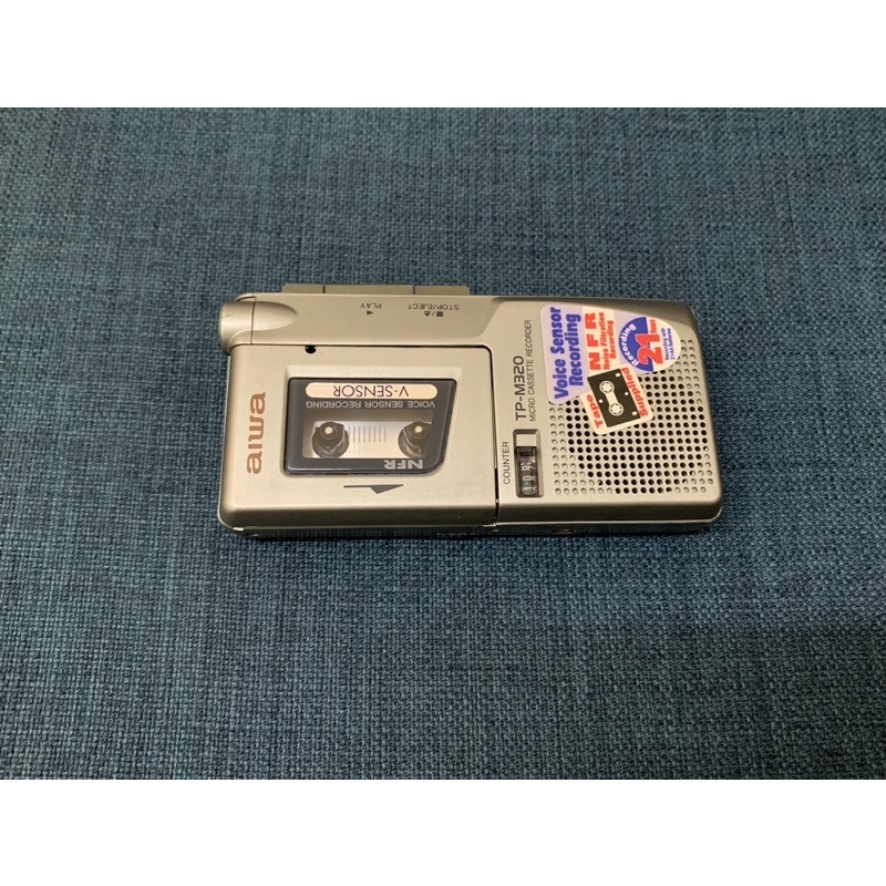 全新收藏品 愛華aiwa TP-M320秘錄機 功能正常