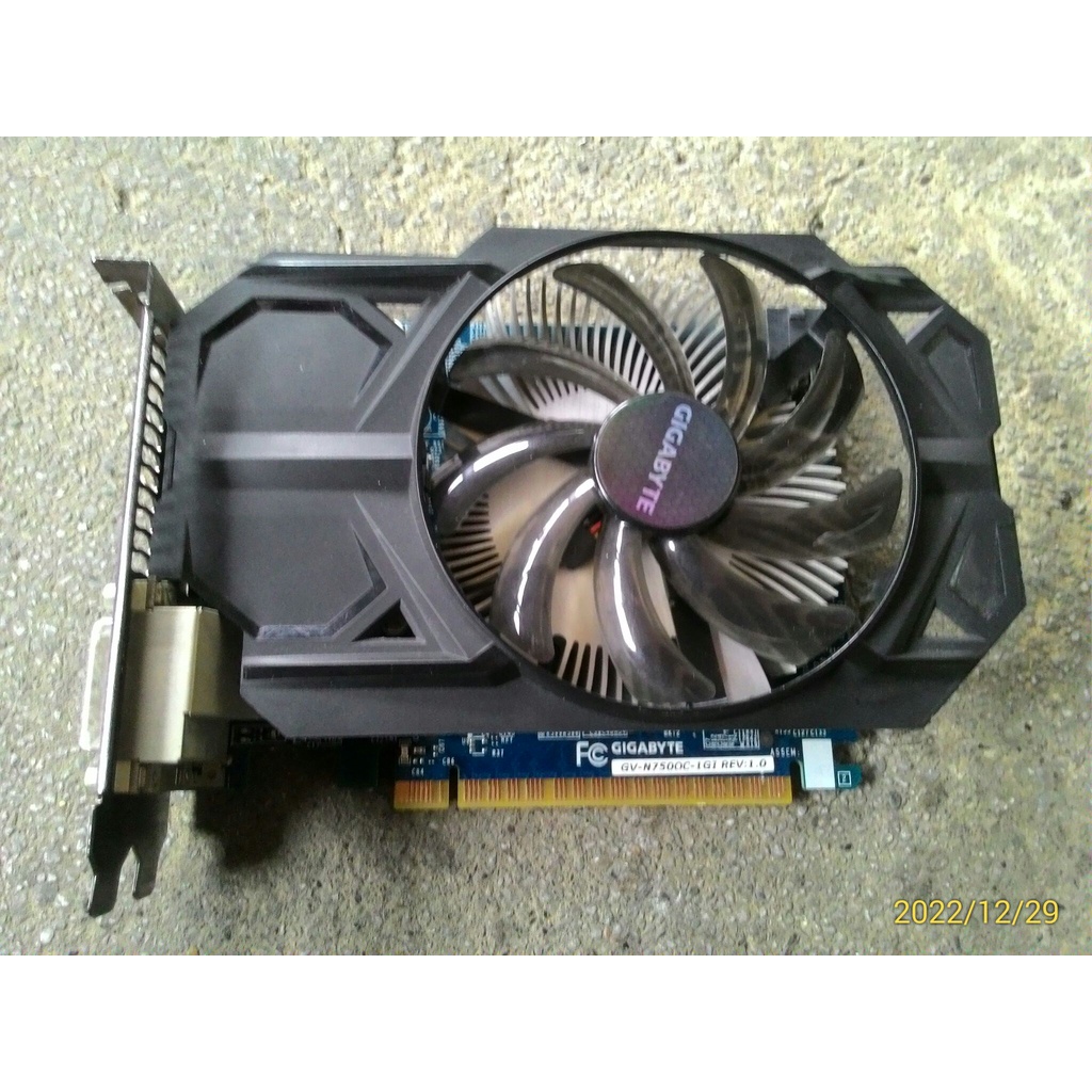 技嘉 GIGABYTE GTX750 GV-N750OC-1GI 良品