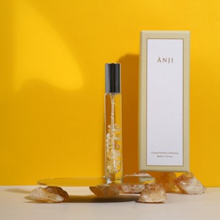 【ANJI】能量水晶香水 10ml│澳洲黃金海岸 聚攏財富 招偏財 黃水晶 風水 磁場 水晶 財運