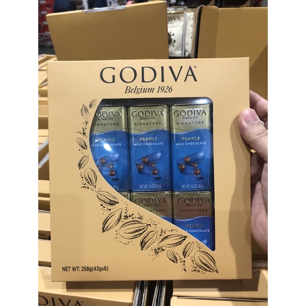 限時特賣Godiva牛奶巧克力豆6入