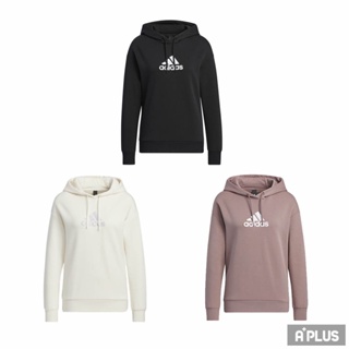 ADIDAS 女 MH BOS HOODY 連帽外套 保暖 寬鬆 疊搭 - HM7069 HM7070 HM7073